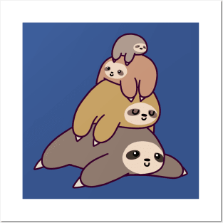 Sloth Stack Posters and Art